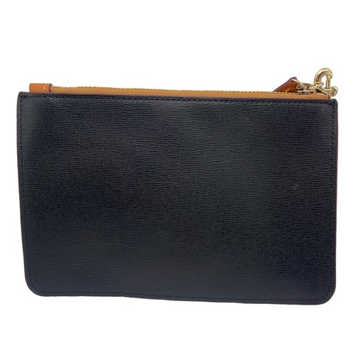 DOONEY & BOURKE Black Brown Wristlet - Picture 2 of 7