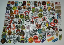 Lot 100 Graffiti Brand Decal STICKERS Laptop Flask Skateboard Helmet Guitar NEW