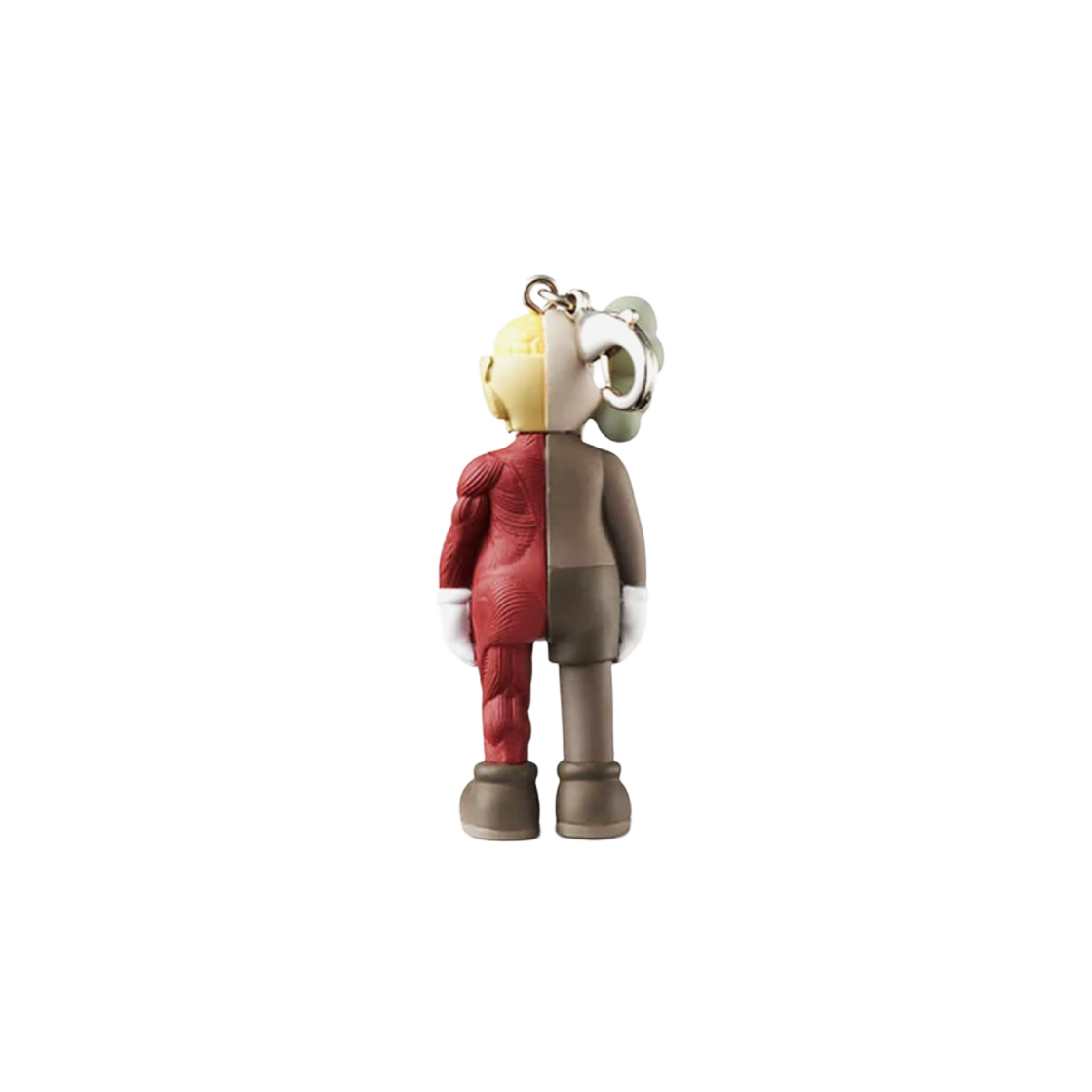 Kaws Tokyo First Companion Flayed Keychain Brown Grey Black