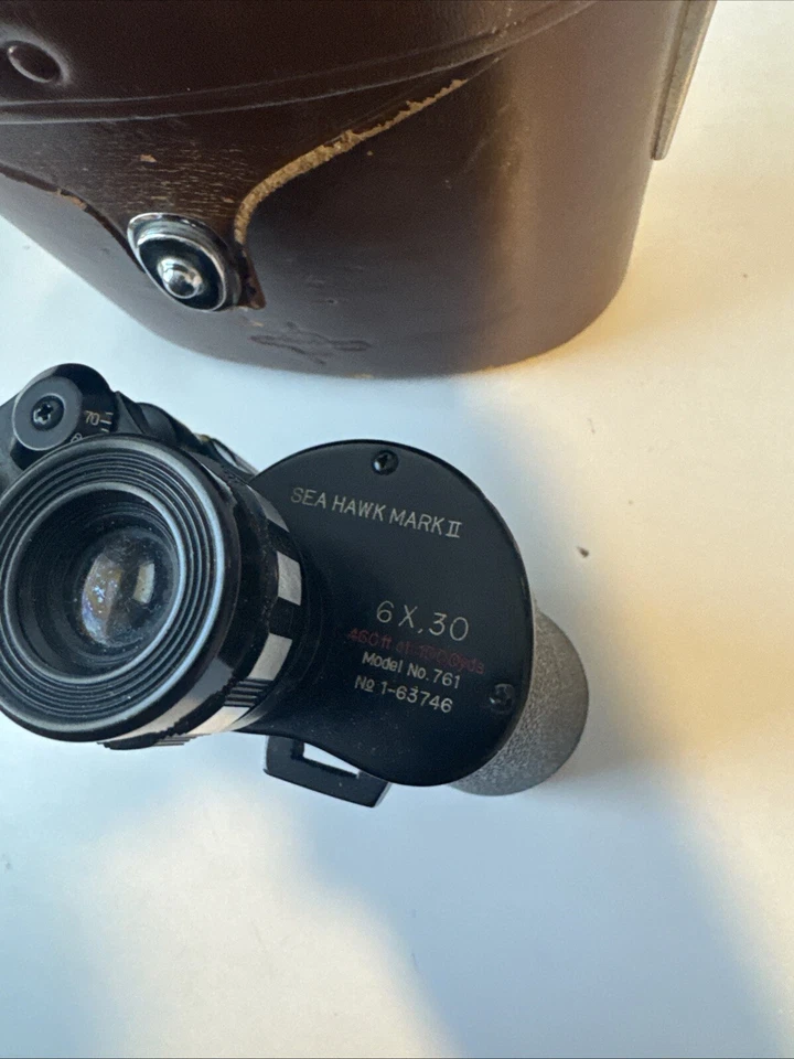 SWIFT 6x30mm SEAHAWK Mark II Model No. 761 TRILAR Binoculars - 9° Wide Field - Image 2 of 4