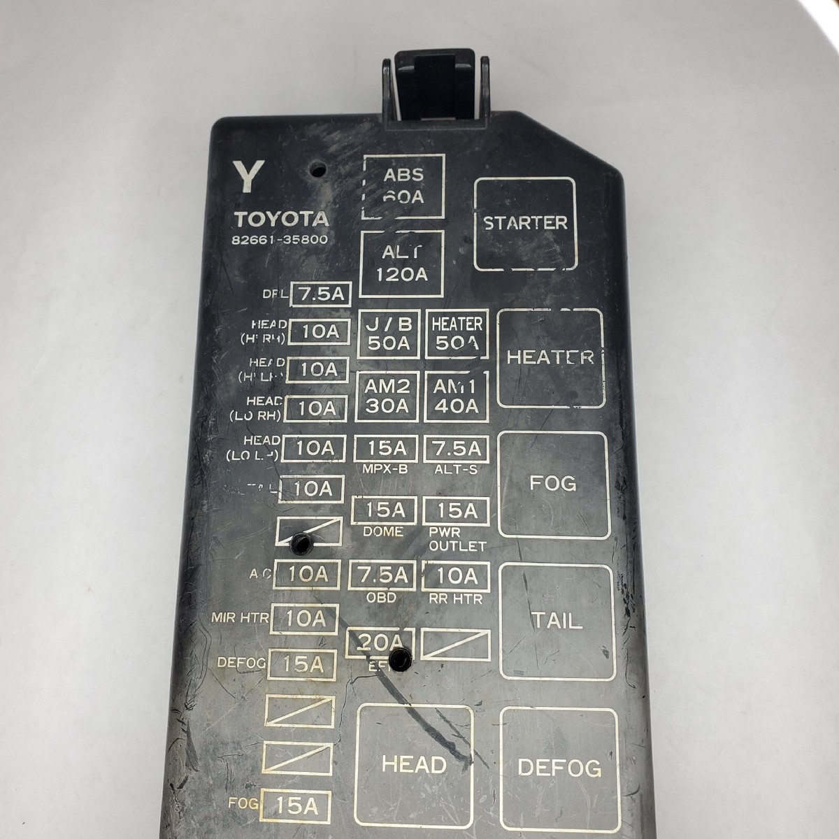 2002 Toyota Tacoma Fuse Box Diagram