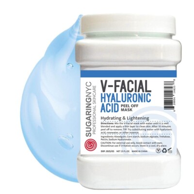Vajacial Jelly Mask Peel-Off Bikini, Underarms Area Peel Mask - Hyaluronic Acid