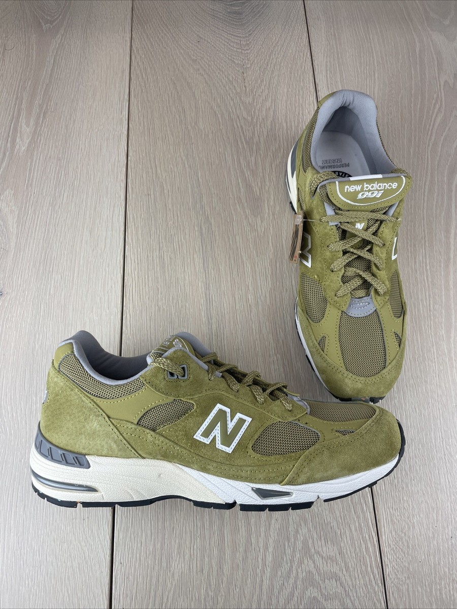 Men's New Balance 991 W991GGW Moss Green- UK BNWOB UK
