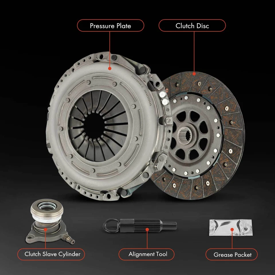 Kit de embrague de transmisión para Volvo S40 2004 2005 2006 2007 2008 2010 L5 2,4 L DOHC Foto 3 de 4