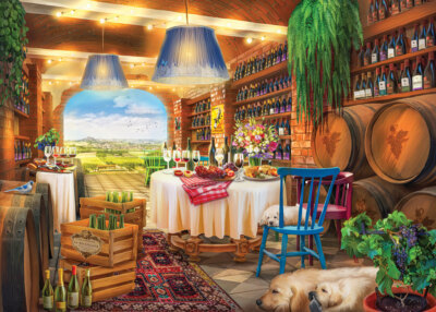 Eurographics Winery 1000 Piece Jigsaw Puzzle