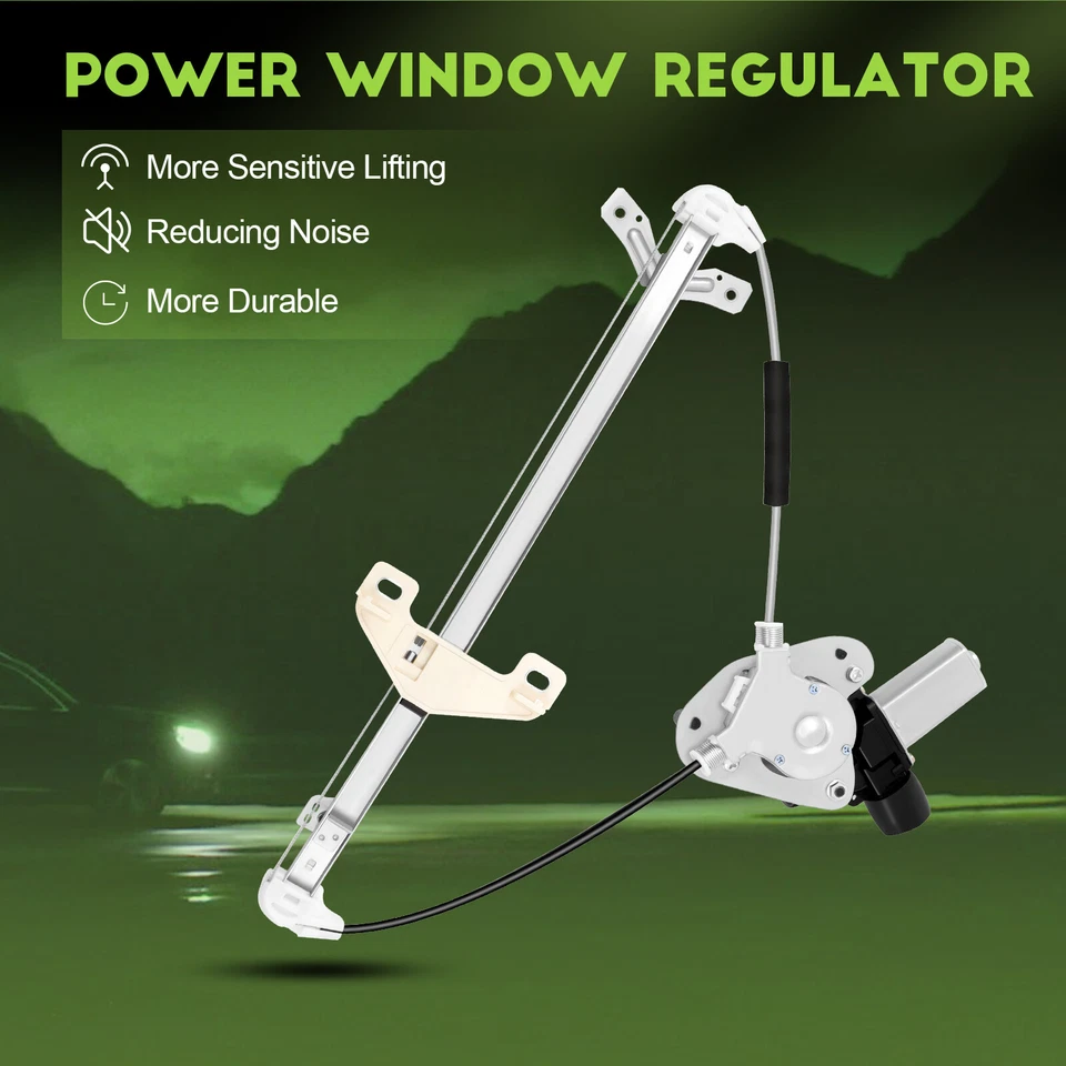 For 2003-2007 Honda Accord Sedan Rear Right w/ Motor Power Window Regulator 2006 - Image 3 of 4