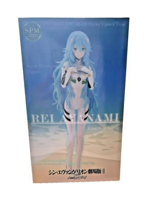 NEU / OVP - Evangelion Figur / Rei Ayanami Long Hair Version / Sega / 21 cm