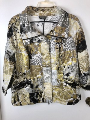 silver beaded jacket