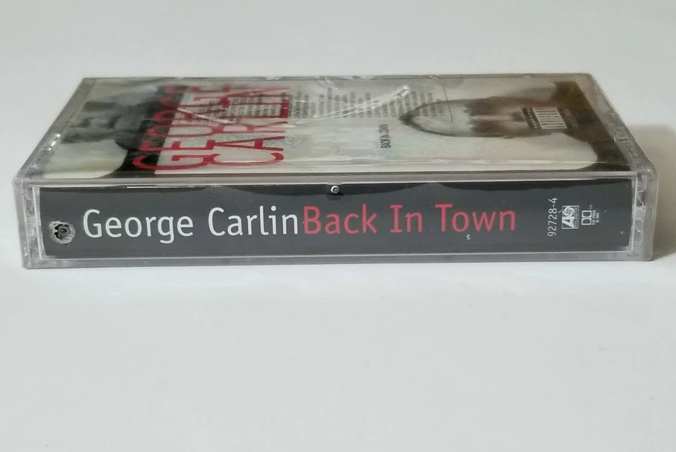 GEORGE CARLIN SEALED STAND UP COMEDY TAPE CASSETTE 1996 ATLANTIC RECORDS - Image 2 of 4