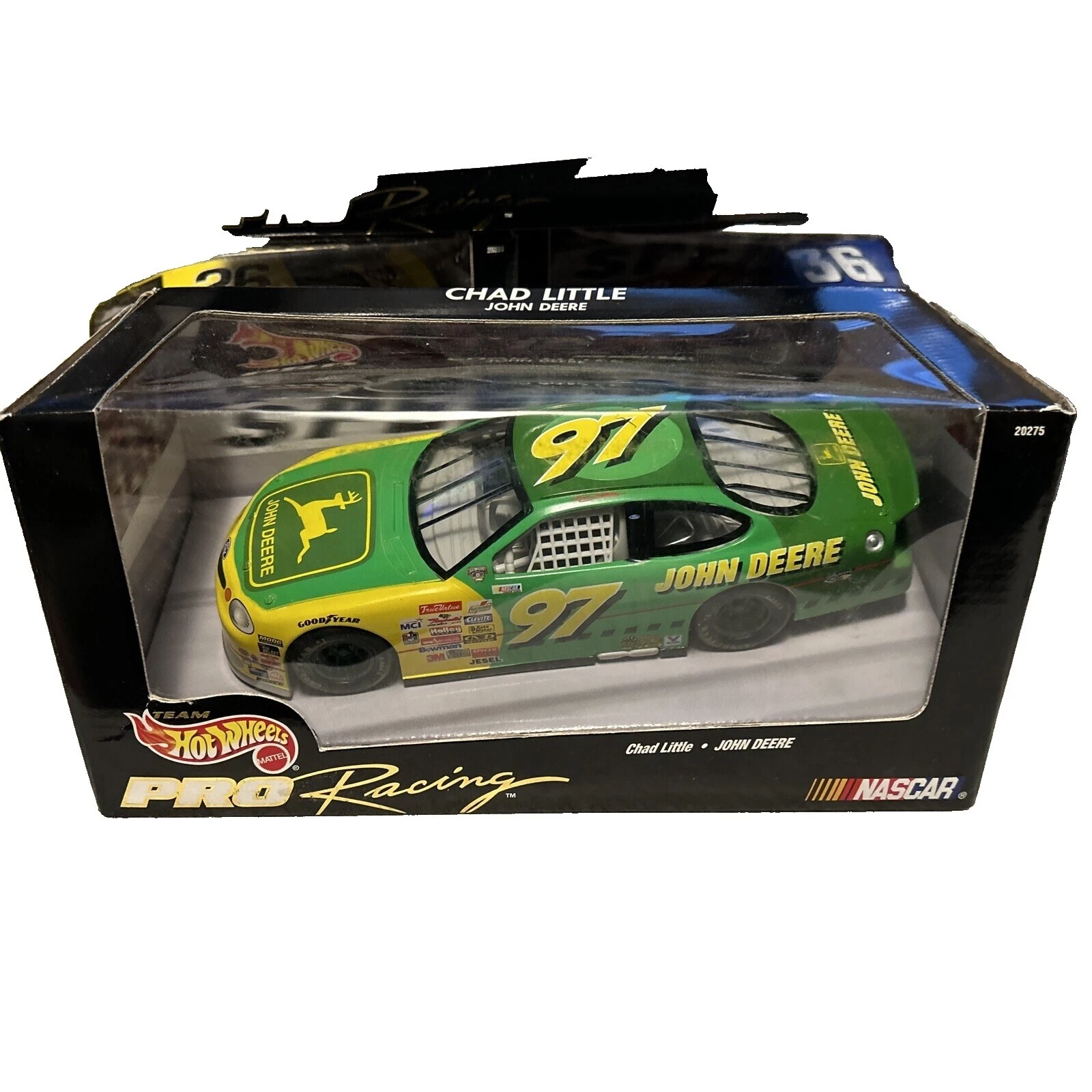 Contemporary Hot Wheels Racing John Deere fabricación Diecast coches, camiones y camionetas