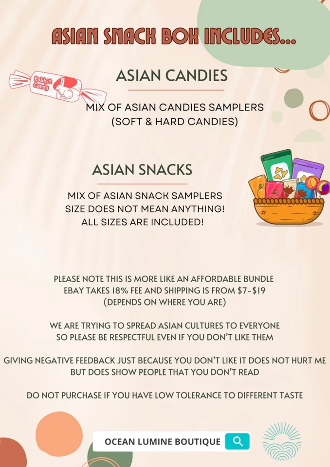 1 caja de bocadillos asiáticos coreanos japoneses exóticos tamaño completo 60 misteriosos chips de ramen Foto 3 de 4