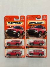 Matchbox 2024 Mainline 1985 Nissan Pathfinder Red 54- Lot of 4