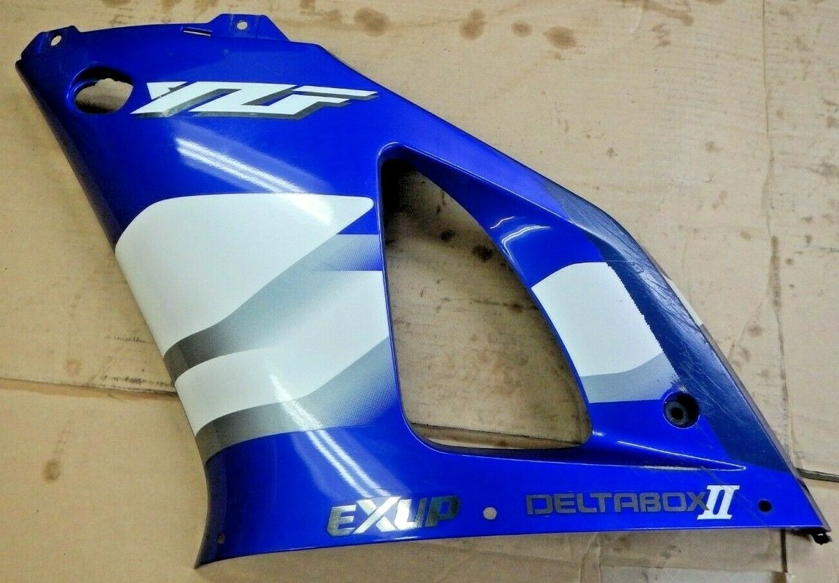 YZF-R1 2016年左右サイドのパネル！凄い美品！ YAMAHA YZF R1 2000 - 2001 LEFT MID SIDE FAIRING 4XV-Y283U-40
