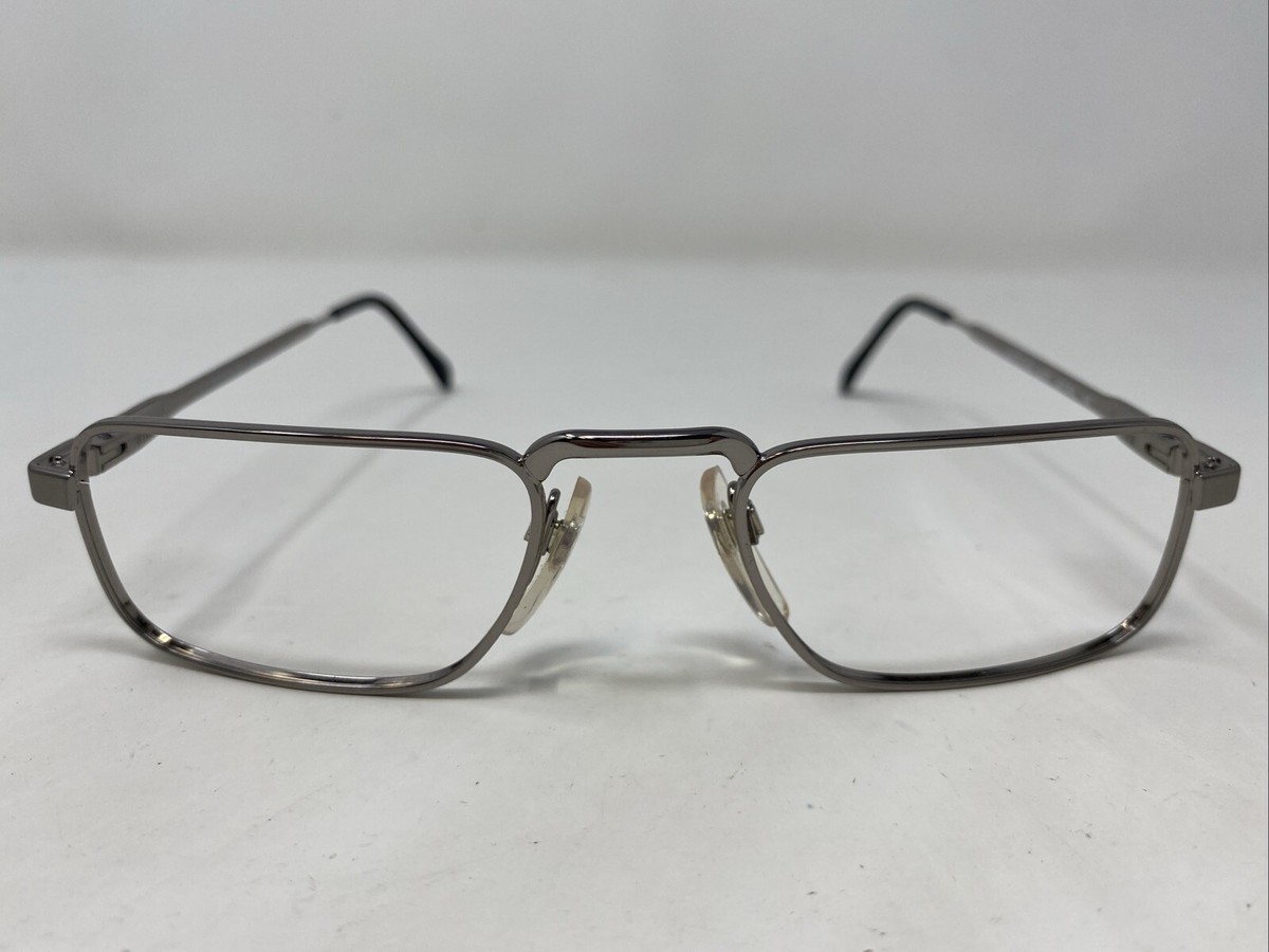 Luxottica Italy SCOTT NATURAL 52-21-145 Gray Full Rim Eyeglasses Frame “V37