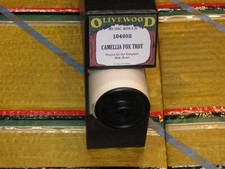 Tom Brier's "Camellia Fox Trot" Olivewood Piano Music Roll.