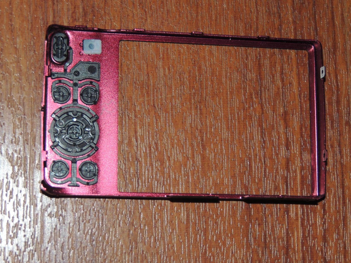 Nikon Coolpix S6800 Rear Back Cover Casing Replacement Part - RED