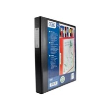 Image of Elba 4D RING Portrait Binder PVC A3 30MM Black