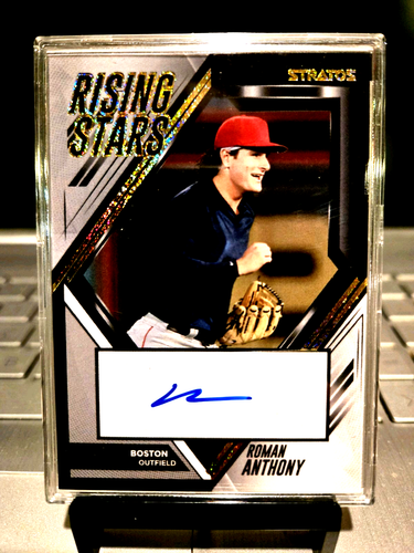 2025 Pulse Stratos #1/1 Roman Anthony Rising Stars handsigniert #RS-RA Mint #1/1" - Bild 9 von 9