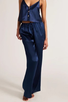  NWT*Negative Underwear Women s Size M Eclipse Washable Silk Drawstring Pant