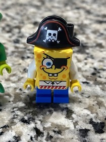Lego Minifigures  3817 The Flying Dutchman Green Pirate Ghost SpongeBob Patrick