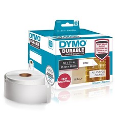 Etiquetas Dymo 1933081 Lw Duraderas 1 Pulgada X 3-1 2 Pul Blanco Poli 700