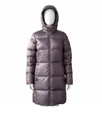 Eddie Bauer Women's Luna Peak Down Parka Deep Eggplant Puffer Size Small