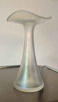 Eisch Studioglas Vase Iris Design Glas Blumenvasen Vase