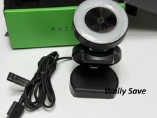 Razer Kiyo Gaming WebCam for PC, RZ19-02320100-R3U1 4 MP Streaming Camera- Black
