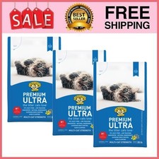 3 Bag Dr. Elsey's Premium Ultra Unscented Clumping Clay Cat Litter 35 lb. Bag