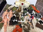Vintage 1960’s Gi Joe Action Figure Accessory Lot Sea Wolf Clothing Parts