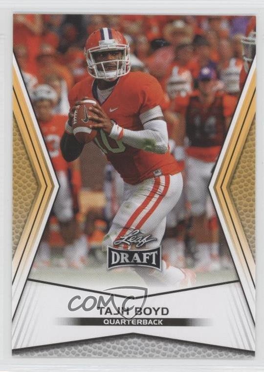 2014 Leaf Draft Gold Tajh Boyd #69 Rookie RC 0c4