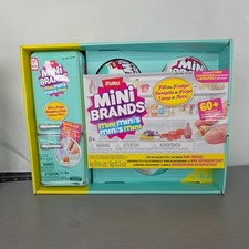 Zuru Mini Minis Refrigerator 3 Capsules, Fill The Fridge Set, Mini Brands