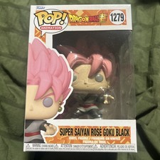 Funko Pop! Vinilo: Dragon Ball - Super Saiyan Rosé Goku Negro #1279
