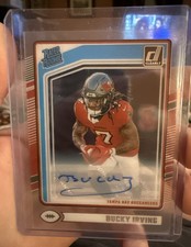 2024 Panini Clearly Donruss - Rated Rookie Bucky Irving #86 Autographs (AU, RC)