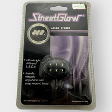 Street Glow Led Pod White- New Old Stock Nos Streetglow Htf