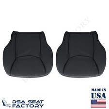 F&uuml;r 1999-2005 Mercedes-Benz S-Klasse Untere Sitzbez&uuml;ge (W220) - LEDER SCHWARZ