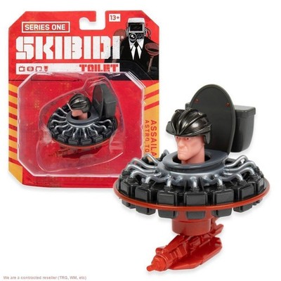 Skibidi Toilet Diecast Single Troop Astro Toilet Mini Figure - 1