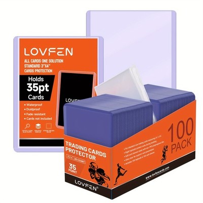 LOVFEN 200/400/1000/2000CT Top Loads Card Sleeves For Cards