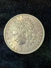 1896 Morgan Silver Dollar Coin – United States One Dollar Vintage US Silver Coin
