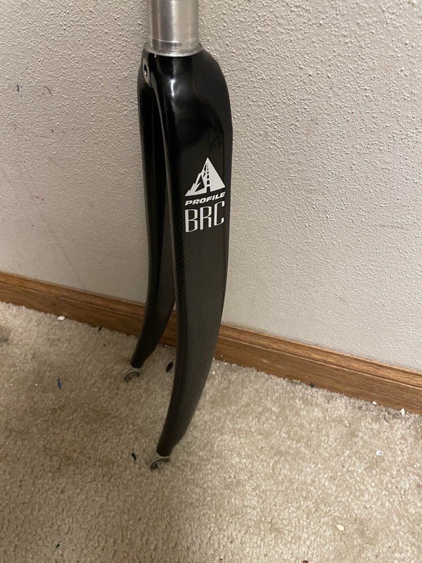 Rare HTF 700c Profile BRC 1” Threaded Rim Brake Carbon Fork Road Touring Bike
