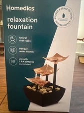 Homedics New Table Top Relaxation Fountain 
