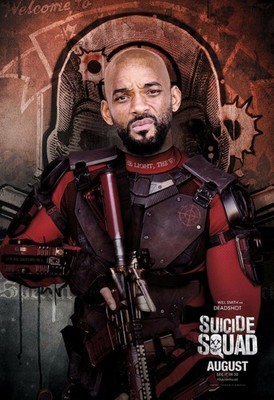 368879 Suicide Squad Movie Deadshot Will Smith Margot Robbie Poster