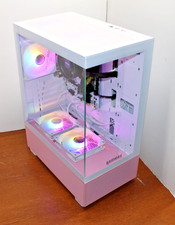 NEW RGB Gaming PC Desktop Computer Intel 3.7 Ghz RX 580 8GB 512GB 16 WIFI