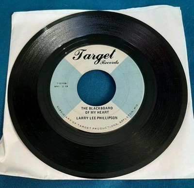 Larry Lee Phillipson 45 Barney / The Blackboard Of My Heart Target Records vg