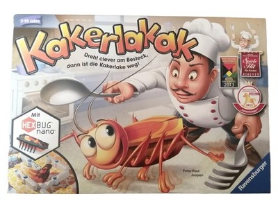 Ravensburger Kakerlakenalarm Brettspiel Kinderspiel Hexbug Nano Reaktionsspiel