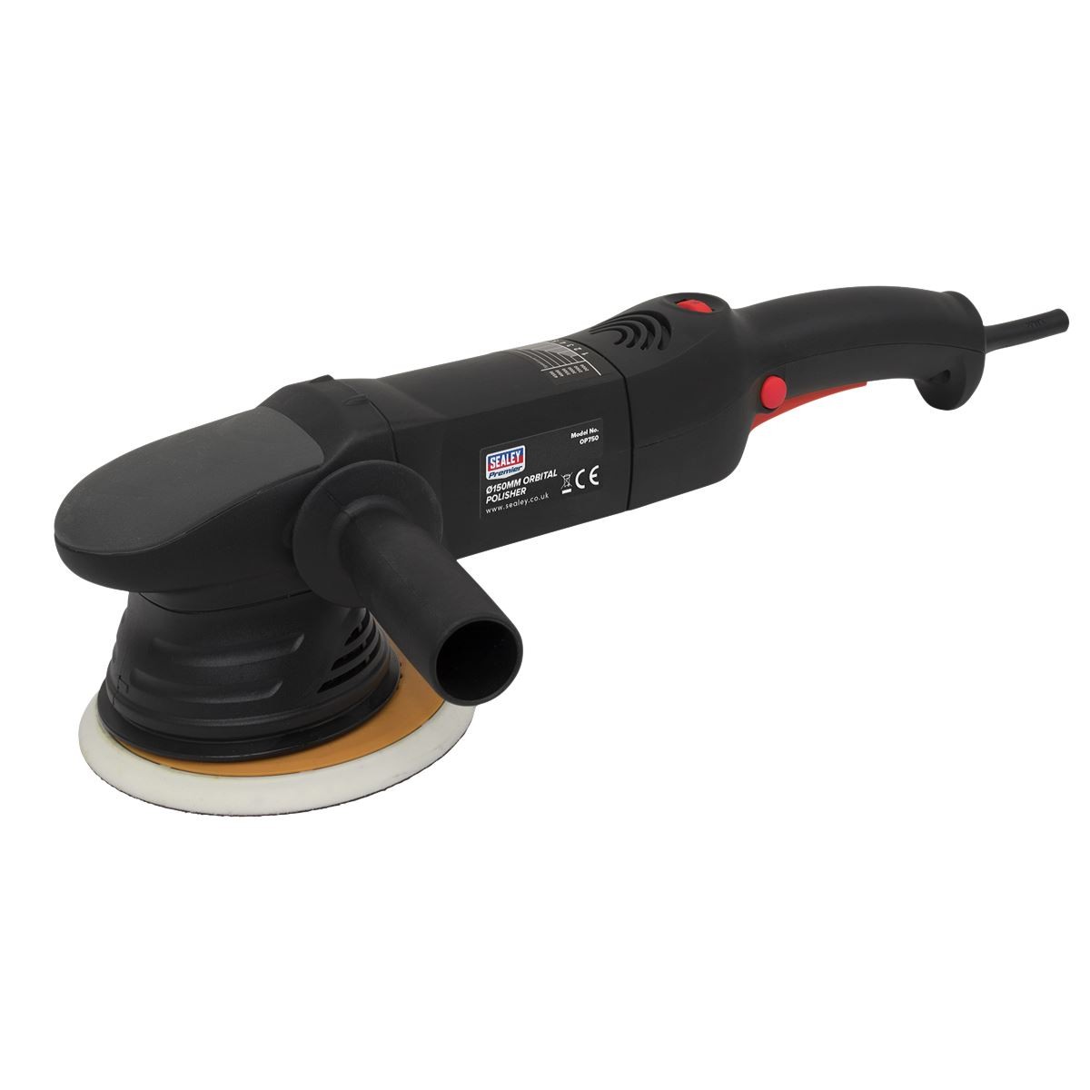 Sealey Premier 150mm Dual Action Variable Speed Polisher 750W/230V OP750