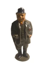 VINTAGE JOHN HILL & CO. WINSTON CHURCHILL 1930's LEAD FIGURINE (2.5")