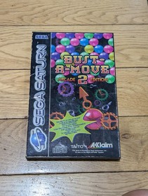 Bust-A-Move 2 Arcade Edition Sega Saturn PAL UK CIB Boxed Manual Tested Working