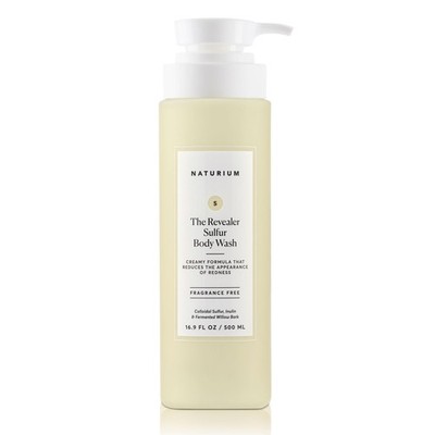 Body Wash Clarifying Sulfur Willow Bark Aloe Vera 16.9 fl oz Naturium Revealer