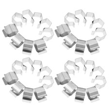 30Pcs Reusable Stainless Steel Screen Installer Clips for Patio Window Repair